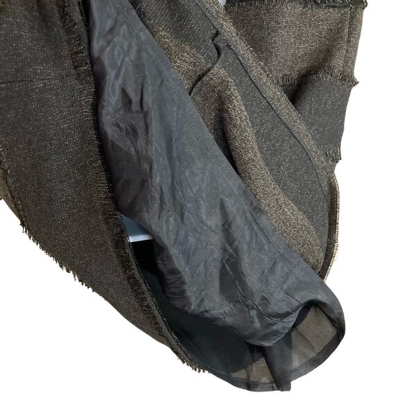 Nanette Lepore Catch Me Feelin Lucky Fringe Tweed Short Sleeve Sheath Dress 10 - Picture 13 of 16